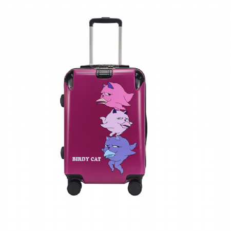 鳥鳥貓 印花行李箱 OEM ODM客製禮贈品