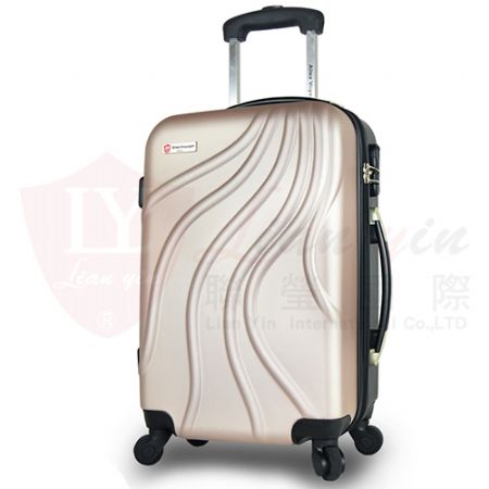 時尚曲線防刮行李箱-行雲流水 OEM ODM 禮贈品客製